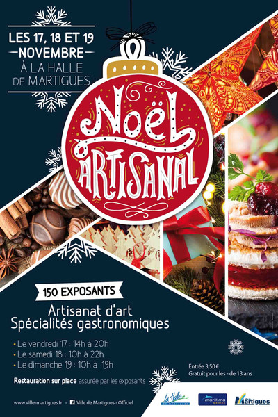 Noël Artisanal – 35 e édition – COS Martigues